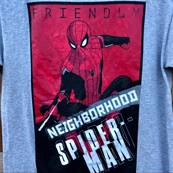 Marvel Studios Tee Shirt Spiderman Friendly Neighborhood Spider-Man - Picture 3 of 6
